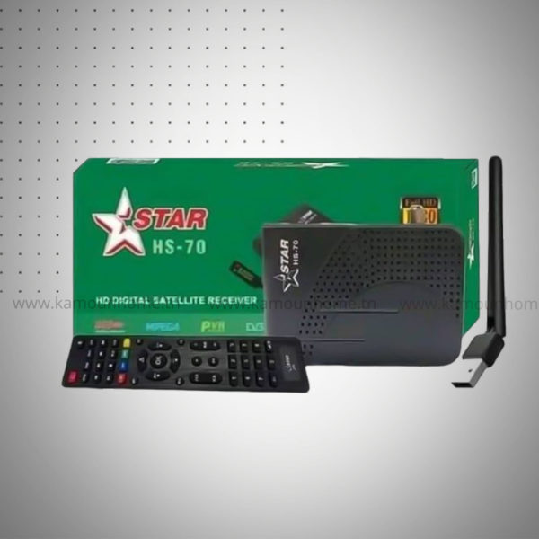 Récepteur STARSAT STAR HS70 + 6 Abonnements