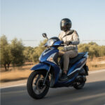 SCOOTER SYM SYMPHONY ST 125 BLEU