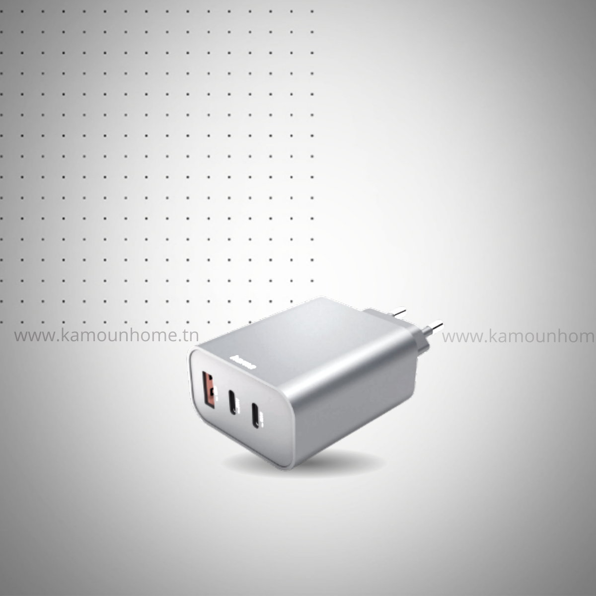 SOURIS HAMA MW-500 V2 SANS FIL MARRON (2) Chargeur Hama rapide 2X USB C 1XUSB A 65W - Image 1