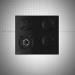 PLAQUE CAPPO JOKER 4 FEUX / 60CM / NOIR