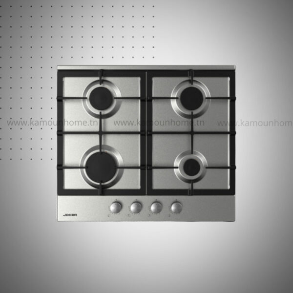 PLAQUE VIOL JOKER 4 FEUX / 60cm / Inox