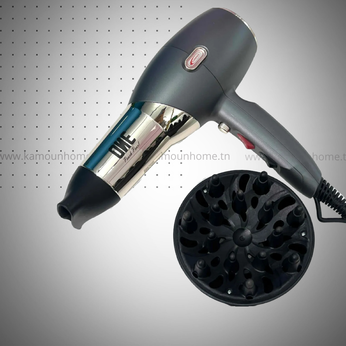 Séche Cheveux One Florence 18000RPM 2000W Gris (1) Séche Cheveux One Florence 18000RPM 2000W Gris - Image 1