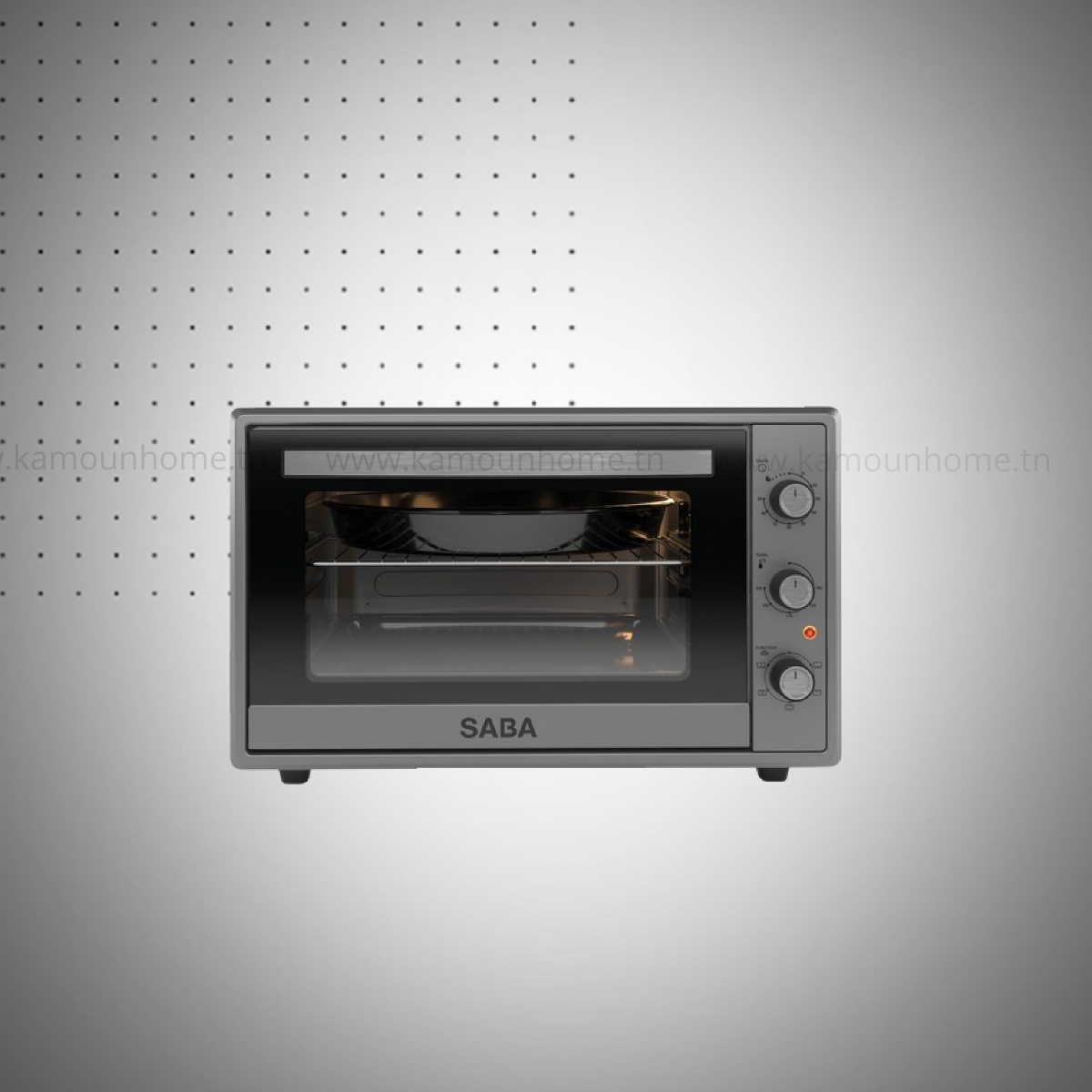 Four Électrique SABA 70 Litres - GRIS Four Électrique SABA 70 Litres - Image 1